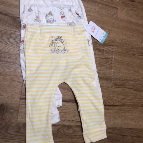 Winnie the Pooh Size* 12M 3 piece Jogger Set NWT Bot or Girl - Picture 3 of 8